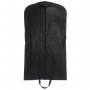 Dress bag 60x110cm in Non Woven Black. Customizable
