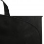 Dress bag 60x110cm in Non Woven Black. Customizable