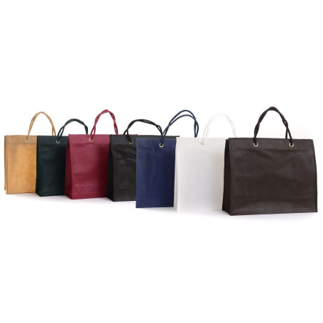 Shopper bag in TNT 42 x 35 + 15 cm - 10 colori disponibili