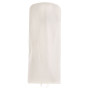 Wedding dress cover 75x190+20cm White. Customizable
