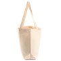 Shopper cotone naturale 55 x 30 + 20 cm. Personalizzabile